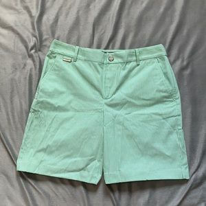 RL, Lauren Active Shorts, Green & White, Size 4